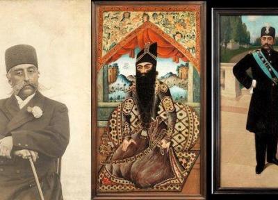حراج نقاشی و عکس های شاهان قاجاری در لندن