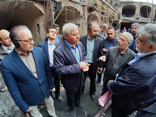 بخش های مرمت شده بازار تاریخی تبریز سالم است، خسارت 20میلیاردی به سرای دودری