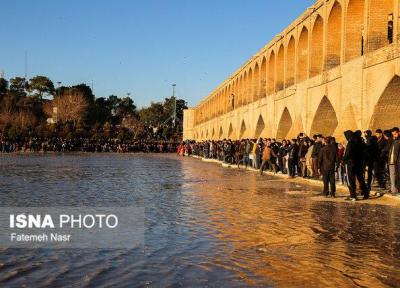 جریان زاینده رود تا نیمه دوم خرداد ماه