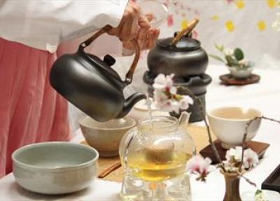 هنرمندان کره ای در فرهنگستان هنر چای نوشیدند