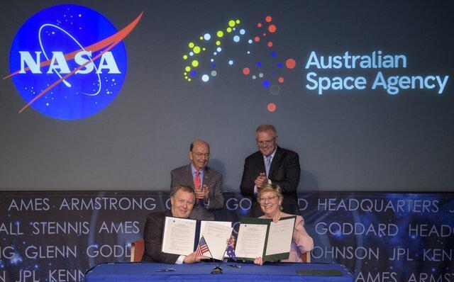 همکاری استرالیا با ناسا در اعزام انسان به ماه