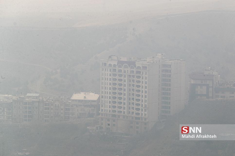 هوای تهران آلوده می گردد