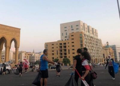عکس، صبح متفاوت بیروت پس از سه روز تظاهرات