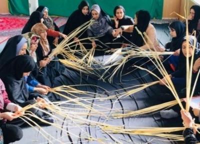 برپایی کارگاه آموزشی حصیربافی در فریدونکنار