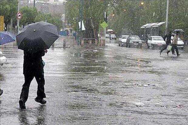 تشدید بارش ها در فارس طی ساعات آینده