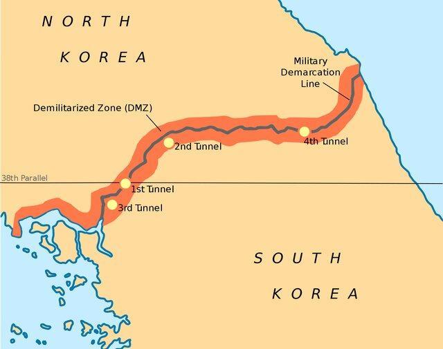 احتمال استقرار نیرو های کره شمالی در منطقه غیرنظامی