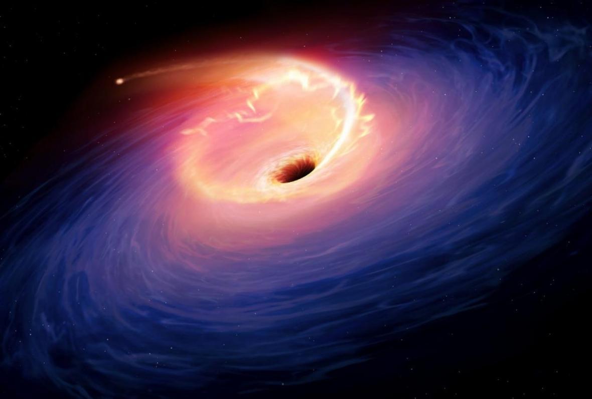 تولید انرژی از سیاه چاله ها