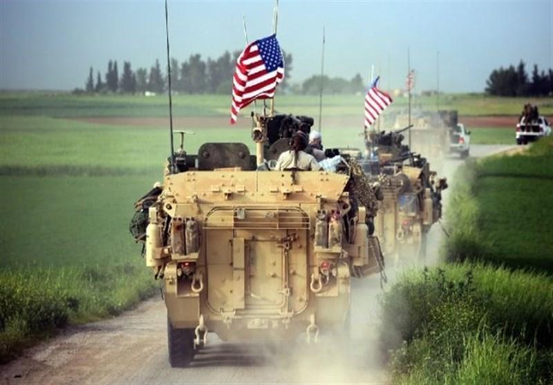 سوریه، ورود ده ها خودرو حامل تجهیزات نظامی تروریست های آمریکایی به الحسکه