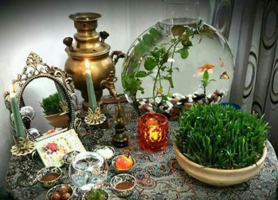 مدل هفت سین سنتی با وسایل قدیمی و جدید