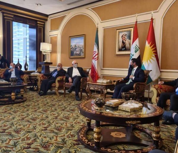 خبرنگاران استقبال مقامات اقلیم کردستان عراق از ظریف در اربیل