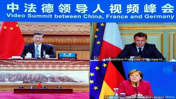 رایزنی رهبران آلمان، فرانسه و چین پیرامون روابط اتحادیه اروپا، پکن و محیط زیست