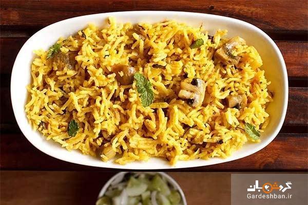 طرز تهیه بریانی قارچ هندی طرز تهیه بریانی قارچ هندی