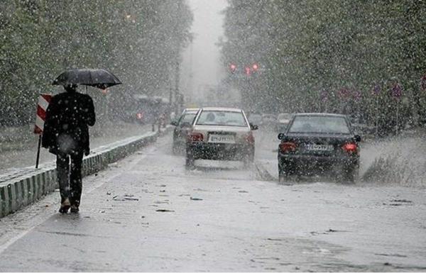 بارش باران و وزش باد شدید در تهران و اغلب استان ها