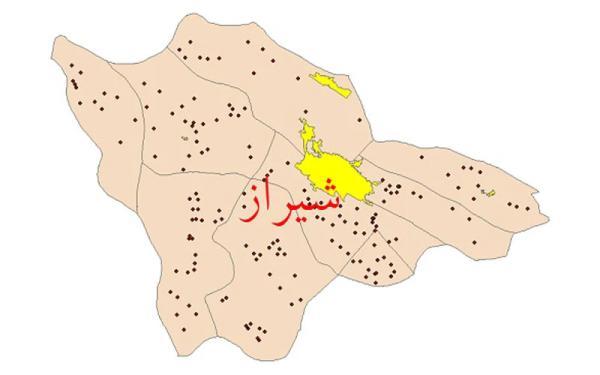 فاصله شیراز از شهرهای مهم ایران